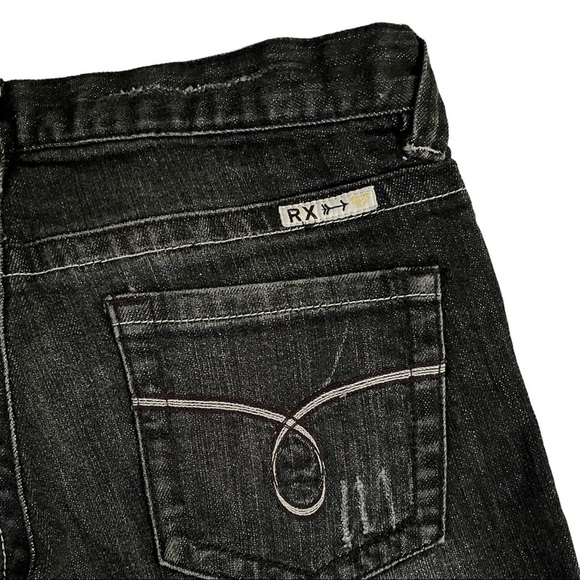 ROXY Gold Coast Skinny Fit Low Rise Jeans Lightly Distressed - Picture 13 of 15